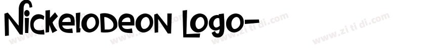 Nickelodeon Logo字体转换